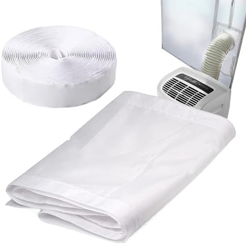 Kit De Ventilation De Fenêtre Pour Climatiseur Portable, Kit De Joint De Fenêtre Coulissante Pour Sèche-linge De Climatisation Mobile, Coupe-froid Réglable Pour Tuyau D'échappement De Climatisation