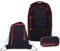 Satch Pack Schulrucksack Set 3tlg. inkl. Schlamperbox und Sportbeutel (Fire Phantom)