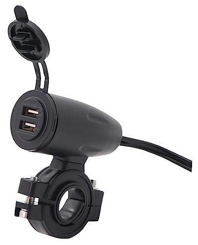 Holibanna 4. Chargeur USB Étanche pour Et Vélo Électrique Double Port De Charge Couvercle De Câble Compatible avec Smartphones Et Appareils USB