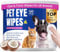Dog Eye Wipes, Tear Stain Remover for All Dogs & Cats – Hypoallergenic & Deodorizing Eye Wipes for Dogs, Pet Eye Cleaner Wipes with Enzymes for Discharge, Crust, Mucus & Debris, Coconut (100 Ct)