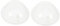 IMIKEYA 2 Pack Breast Milk Catchers Silicone Milk Catching Tools Leak Compact Design