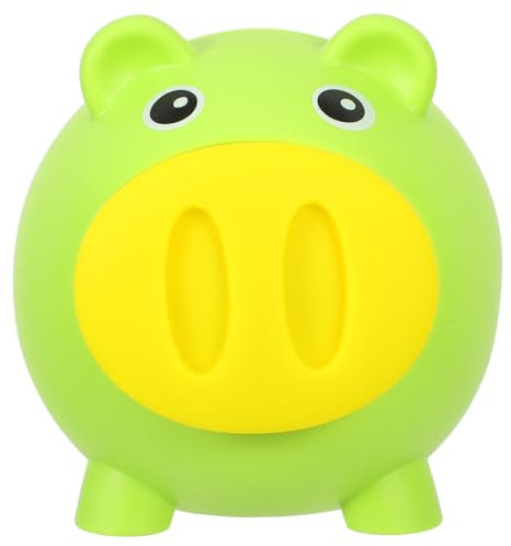 Toyvian Niedliches Sparschwein Spardose Für Mädchen Und Jungen – Spardose In Form Eines Cartoon Schweins Für Geldscheine Und Münzen – Kleines Sparglas Für Das Tischregal Im Schlafzimmer