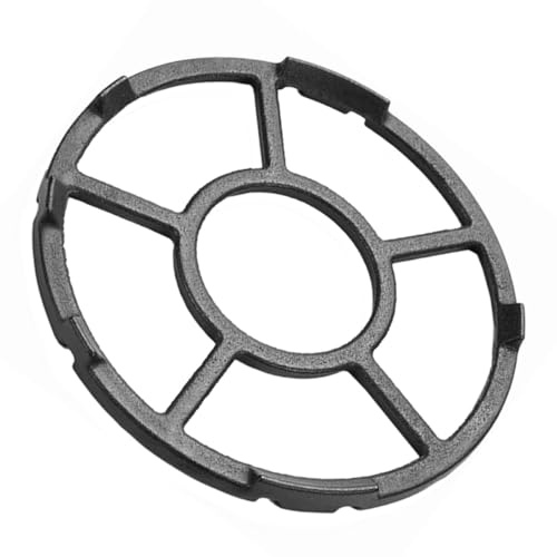 EPIGEIST Gusseisen Wok ring Herdständer Rutschfest Gasherd Pfannenträger Stabiler Topfträger Kochfeld Wok halterung für Pfannen und Kleine Töpfe