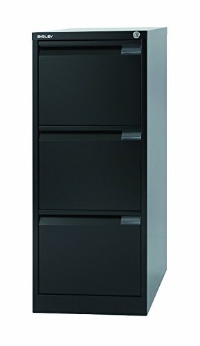 BISLEY 3633833 - Hängeregistraturschrank - Farbe schwarz - HxBxT 1016 x 413 x 622 mm