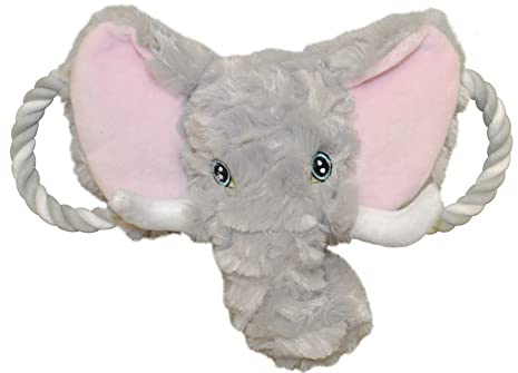 Jolly Pets Tug-A-Mals Elephant Dog Toy, Large
