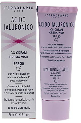 Acido ialuronico cc cream caram spf20 50 ml