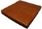 Quattro Meble Antic Braun Echtleder Sitzkissen Lederkissen Sitzpolster fur Sessel Stuhle Echt Leder Kissen Sitzauflage Auflage Modell 3P (50 x 50 cm)