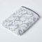 Homescapes Duschtuch 70x127 cm grau mit Damast-Muster, Handtuch 600 g/m², 100% türkische Baumwolle, Frottiertuch schnelltrocknend & flauschig weich