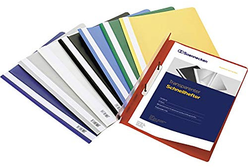 Soennecken Schnellhefter 2975 DIN A4 PP dunkelblau 10 St./Pack.