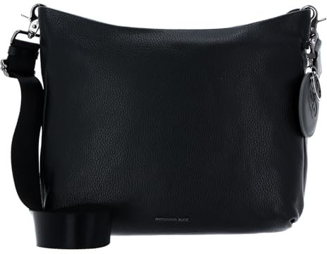 Mandarina Duck Damen Mellow Leather Schultertasche, Nero