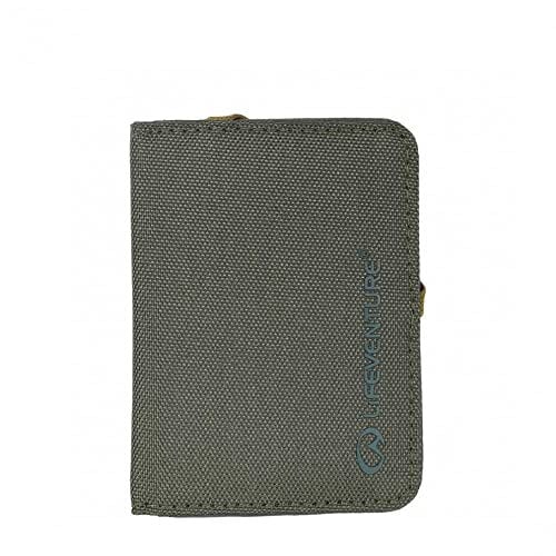 Lifeventure Kartenetui mit RFID-Schutz - Schmale Brieftasche für Reisen aus umweltfreundlichem Recyclingmaterial, Olivgrün