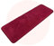 Carvapet rutschfest Badematte Badezimmerteppich Wasserabsorbierend Badvorleger für Badezimmer Bodenmatte Weiche Plüsch Mikrofaser Badteppich Duschvorleger (Rot, 50x150 cm)