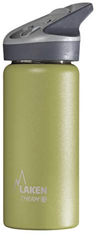 Botella térmica acero inox. 18/8-0,5L - Kaki