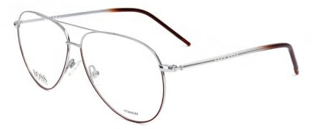 Brillen Hugo Boss BOSS 1339 126 BURGUNDY SILVER 57/11/ WOMAN