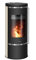 Oranier 7964 87 Carus 2.0 Pelletofen Stahl Schwarz/Kalkstein Cream/A+
