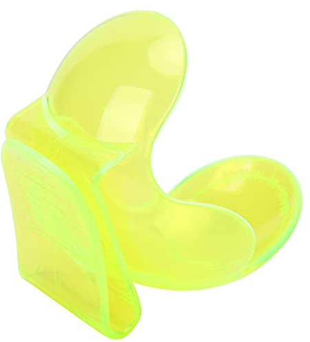 Tennisball-Clip-Halter, Langlebiges ABS, Leicht, Tennishalter, Werkzeug, Tennis-Zubehör (Fluoreszierendes Gelb)