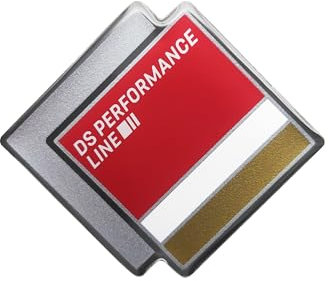 4R Quattroerre.it DS Performance Adesivo 3D Ufficiale, 45 x 53 mm