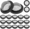 Sosoport 20PCS Rondelle de Tuyau Joint Torique Joint Pomme de Filet Filtre en Acier Inoxydable Joint pour tuyau d'arrosage de 3/4 pouce machine à laver et kit