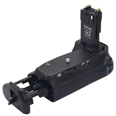 Vertical Battery Grip Holder Battery Grip Pack Battery Grip for Canon EOS 70D 80D 90D Camera