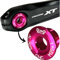 F26 SL M20 x 1 Tuning Fahrrad Kurbelarm Kurbelschraube passend für MTB & Road Hollowtech II Kurbeln I Deore I SLX I XT I XTR I 105 I Ultegra I Dura Ace (Pink)