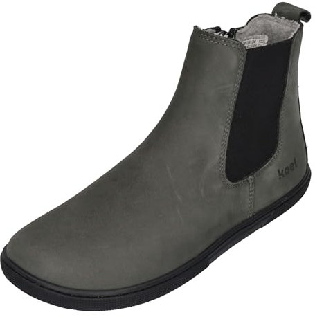 KOEL Damenschuhe - Barefoot Booties FILAS Merino Dark Grey, Größe:39 EU