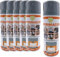MORE FREE Pintura Spray Imprimacion Gris de 400 ml Adecuado para las Superficies de Metal, Madera y Plástico Pack de 6 Unidad
