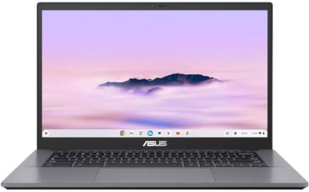 ASUS Chromebook Plus CX34 14 Laptop | Full HD Anti Glare Display | Intel Core i5-1235U | 8GB LPDDR5 RAM | 512GB SSD | ChromeOS | Grey