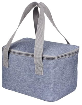 Nanxson Kühltasche Klein, 4L Mini Lunchtasche mit Isolierter Aluminiumfolie, Thermotasche Lunch Bag für Männer, Frauen, Kinder, Schule, Büro, Picknick (4L,Marine Blau)