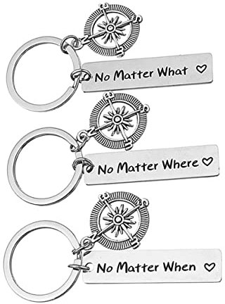 CALLARON 2st Schlüsselbundzubehör Ästhetischer Schlüsselbund Paar Camper Die Hamster-schlüsselanhänger Brief Netter Schlüsselbund Lustig Bester Freund Schlüsselanhänger Orbit-Taste Halter