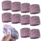 10 Stück Seifenpads aus Stahlwolle, Jex-Stempel mit Seife, Seifenpads aus Stahlwolle, Reinigungsschwämme für Geschirr, Töpfe, Pfannen und Öfen