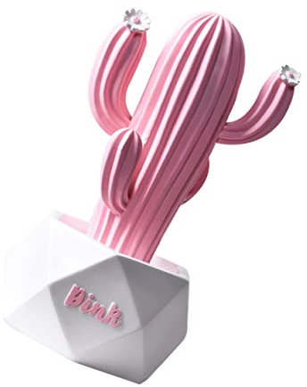 ULTECHNOVO Kreative Kaktus Deko Aus Resin Rosa Tischdeko Fotografie Requisite Für Wohn Partygestaltung Grösse Klein Geschenkidee Für Besondere Anlässe