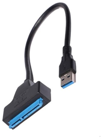 Qsvbeeqj USB 2 5 Zoll Adapterkabel Hohe Geschwindigkeit 2 5 Zoll Bis USB Kabel Für Schnelle Datenübertragung Nicht Externer Strombedarf Für Büro