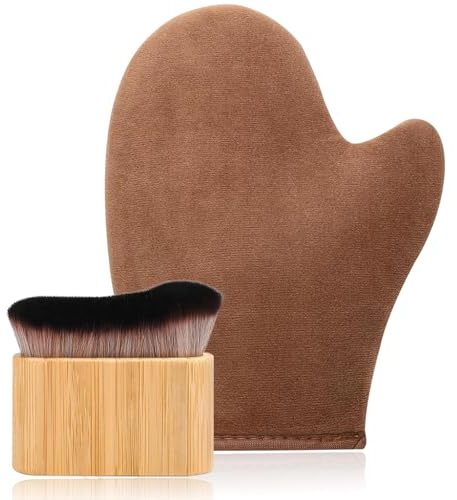 Gant autobronzant Corps et Visage 2 en 1 Gant Applicateur