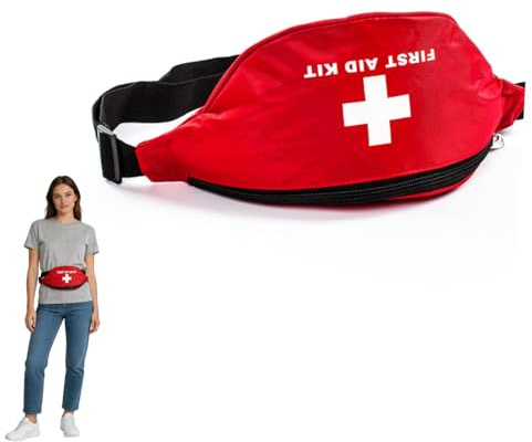 1Stück Gürteltasche Wasserdichte Notfalltasche, Erste-Hilfe-Set für Outdoor Aktivitäten Kompakt und Tragbar Geeignet für Ausrüstung Lebensmittel und Persönliche Gegenstände