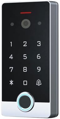 HIJYMNZPQ 1080P Video Intercom For Home Access Control System Wifi Fingerprint Keypad Door Opener And Without Monitor Install In A Snap(VF3)
