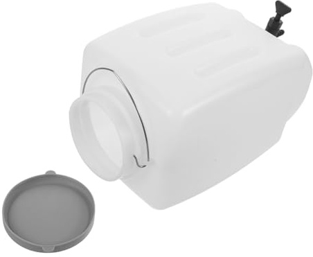 DIYEAH Bouteille Eau pour Fer à Repasser avec Système de Remplissage par Gravité Réservoir de Remplacement pour Fer à Vapeur Électrique Bouteille Accessoires de Repassage avec Robinet