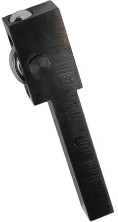 EasyByMall Strumento di laminazione per tornio mini tornio e tornio CNC - sfere in acciaio ad alta durezza, rivestimento antiruggine nero, lucidatura a specchio
