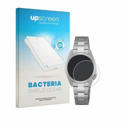 upscreen Antibakterielle Schutzfolie für Seiko 5 Sports SRE003K1 (28 mm) Klare Displayschutz-Folie