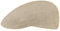 Stetson Madison Leinen Flatcap - Flat Cap aus Leinen Herren/Damen - Gefütterte Leinencap - Schirmmütze Frühjahr/Sommer - Sommercap beige 57 cm