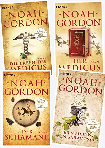 Der Medicus-Zyklus : Der Medicus - Die Erben des Medicus - Der Schamane - Der Medicus von Saragossa (4 Bände)