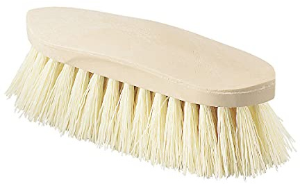 Rice Root Grooming Brush, Stiff, Synthetic, 2 x 8-1/2 x 2-3/8-In.