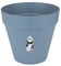elho Loft Urban Round 40 - Large Plant Pot Outdoor - 100% Recycled Plastic - Ø 38.5 x H 35.3 cm - Blue/Vintage Blue