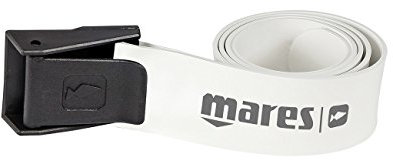 Mares 425812 Elastischer Apnoe-Gürtel, Uni – Erwachsene, Weiß, Einheitsgröße