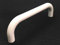 2 x White D Handles 96mm D Shaped Cupboard Door Cabinet Drawer Pull Handle
