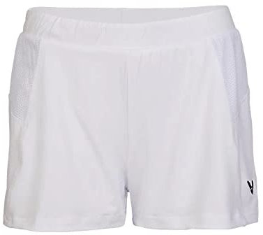 VICTOR R-04200 A Womens Badminton/Squash Shorts (White)