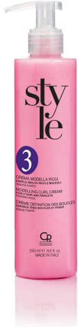 Style, Crema Modella Ricci e Boccoli Tenuta Forte a Base di Cheratina e Olio di Argan, Senza Risciacquo,Modella e Ripara, Prodotti per Capelli Ricci, 250 ml