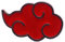 Amasukami Animation Organization Logo Akatsuki badge Uchiha Itachi Abzeichen Deidara Abzeichen Sasori Abzeichen
