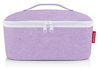 reisenthel coolerbag M Pocket Kühltasche mit Obermaterial aus recycelten PET-Flaschen Ideal für das Mittagessen unterwegs, Couleur:Twist Violet
