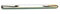CADAP Tige carrée de 7 x 170 mm Fendue et fraisée des 2 côtés vis pointeau-C7X170TF