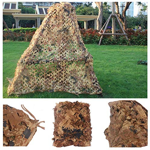 ANSNOW Tarnnetz, Markisen, Terrasse, 6 X 4 M, Gartenschatten, Militärisches Tarnnetz, Außen, Seitenmarkisen, Stoff, Kerzen, Tarnung Für Regenschirm, Garten, Außendekoration, Autodach, Fotografie, Vers